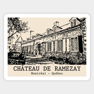 Château De Ramezay - Montréal QC Magnet